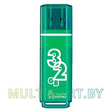 USB Flash Smartbuy 32GB Glossy series Green (SB32GBGS-G)